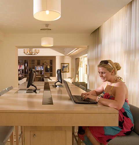 Businesscenter & Internet 